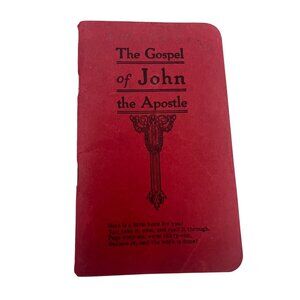 1922 The Gospel of John the Apostle Pocket Booklet T. C. Horton Moody Press